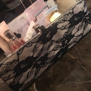 Jessica McClintock Lace Clutch